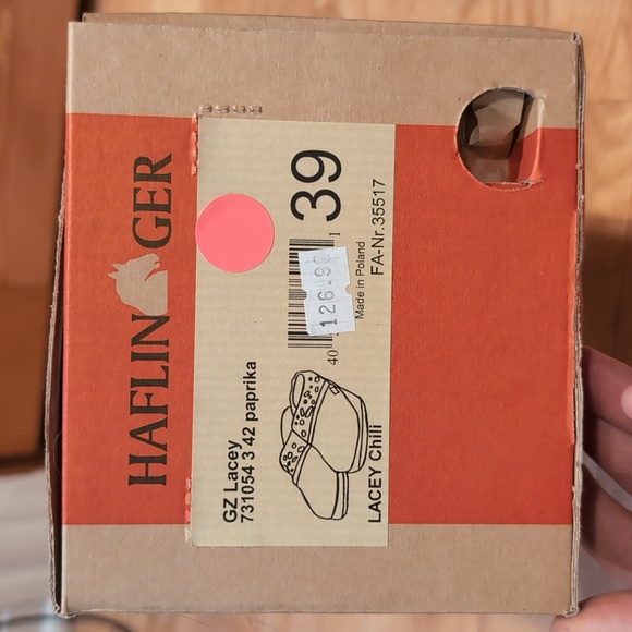 Haflinger GZ "Lacey" slip on wool clogs - Picture 5 of 5